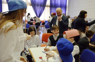 В Трехгорном открылось еще три первичных отделения Российского движения детей и молодежи «Движение первых» в школах 106, 109 и 110